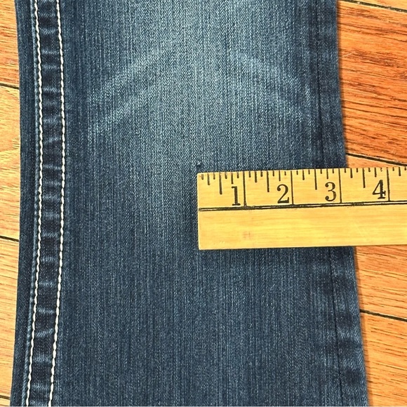 Miss Me Glitter Boot Stretch Jeans Size 27 STYLE JE8178BX - Picture 7 of 15